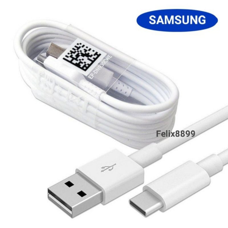 KABEL DAYA SAMSUNG GALAXY S10 S10+ S10 PLUS A32 A52 ORIGINAL 100% TYPE C FAST CHARGING