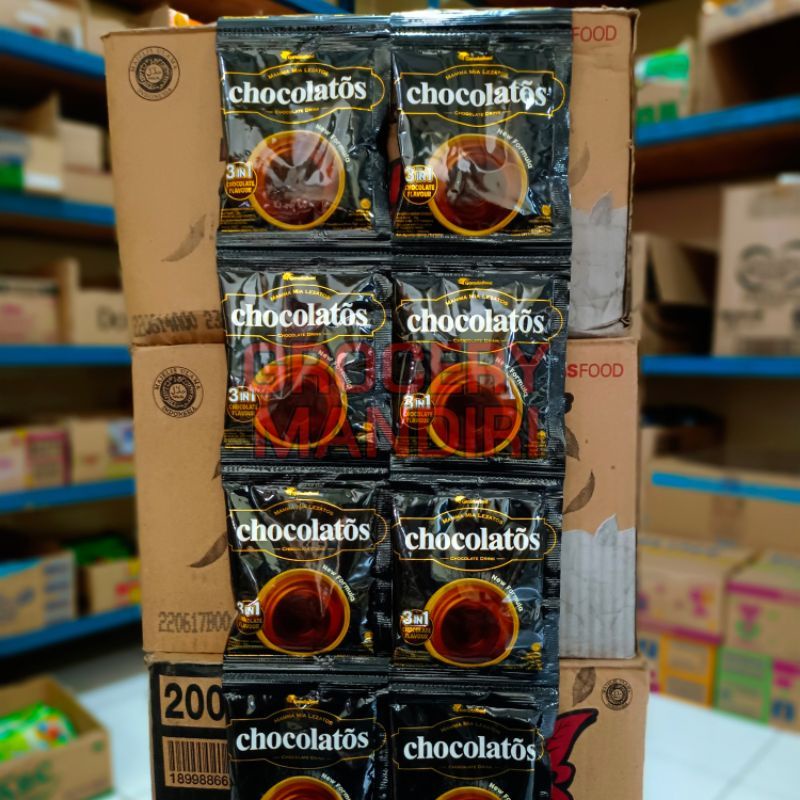 

CHOCOLATOS DRINK COKLAT ISI 10 SACHET AYES TOSERBA