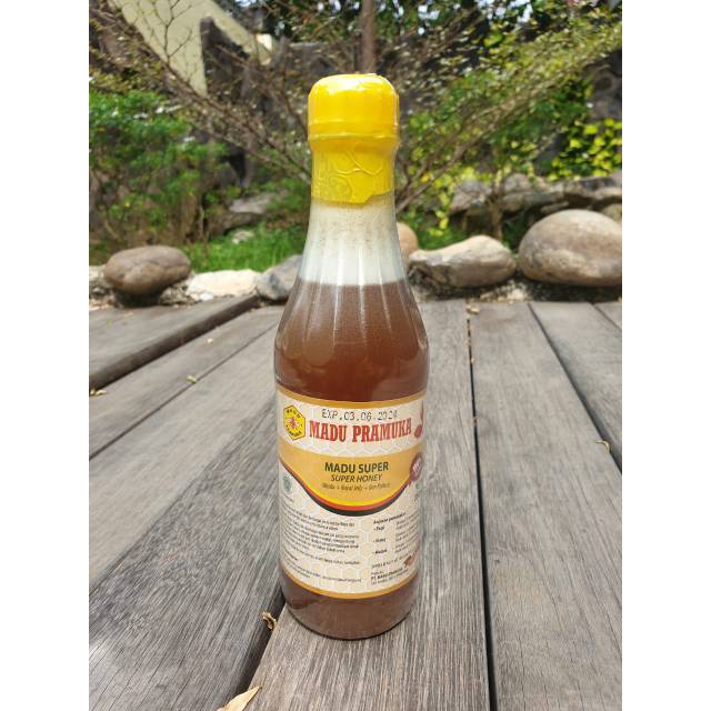 Madu Pramuka Madu Super (Madu + Bee Pollen + Royal Jelly)