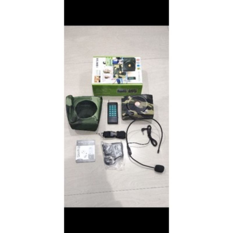 Bird Caller/Speaker Buruan/Pemanggil Buruan 48W Type E388 Bluetooth Di Lengkapi Mic