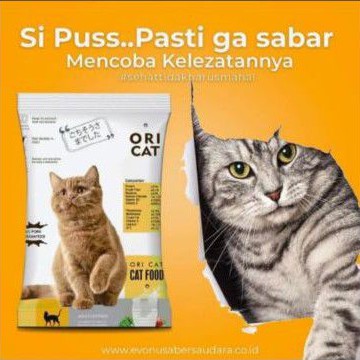 Ori Cat 20 kg OriCat Food 20kg Makanan Kucing Kible Ikan