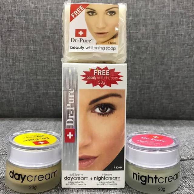 CREAM DR PURE PAKET 3IN1