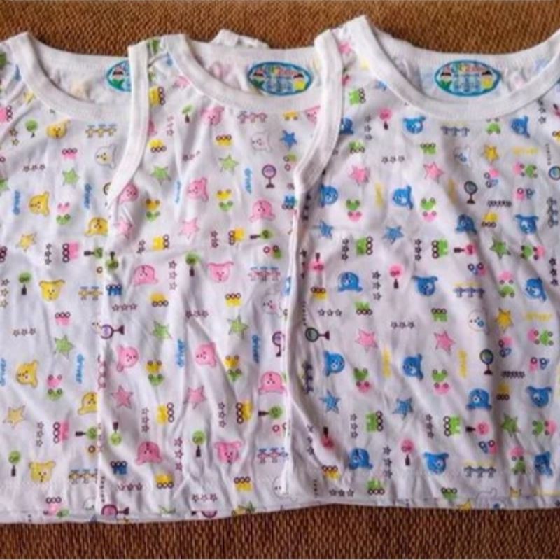 Singlet agre anak motif/pcs