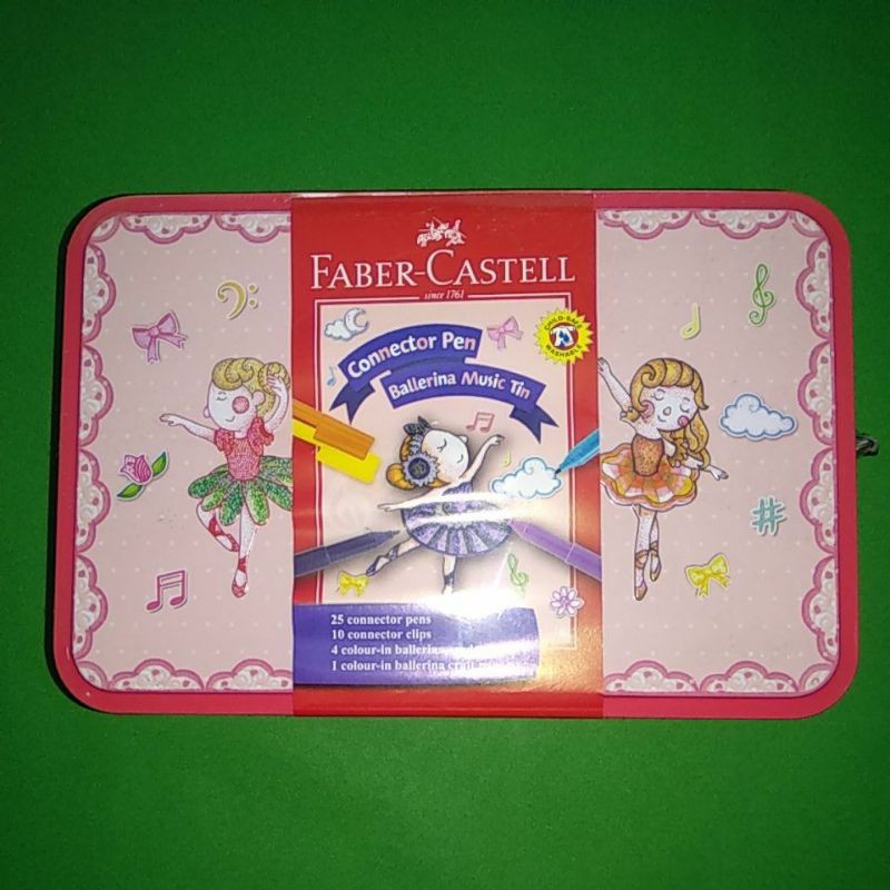 

ATK9 PROMO!!! Connector Pen Faber Castell Ballerina Music Box Tin