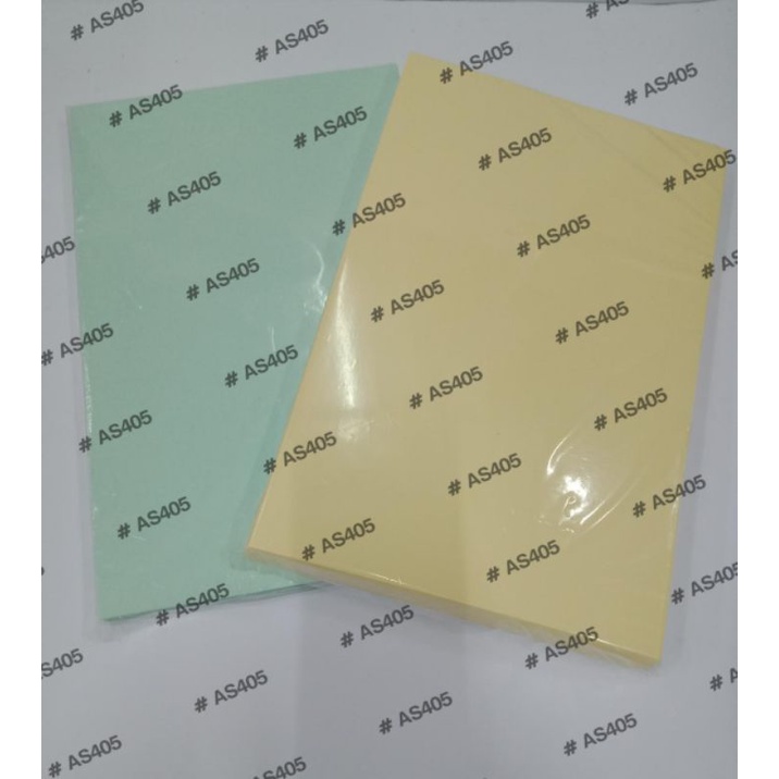 

Kertas Folio Warna Manila BC Hijau Muda dan Kuning Muda