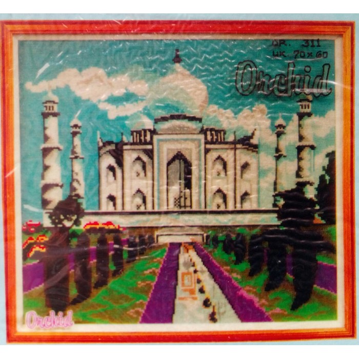 KRUISSTEEK KRISTIK ORCHID MOTIF MASJID or 311