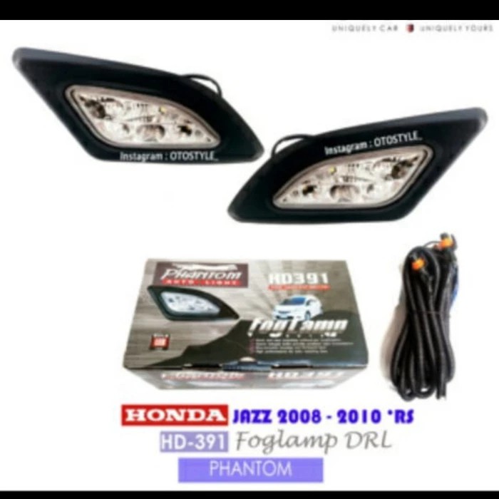 foglamp drl honda jazz 2008-2010 rs premium