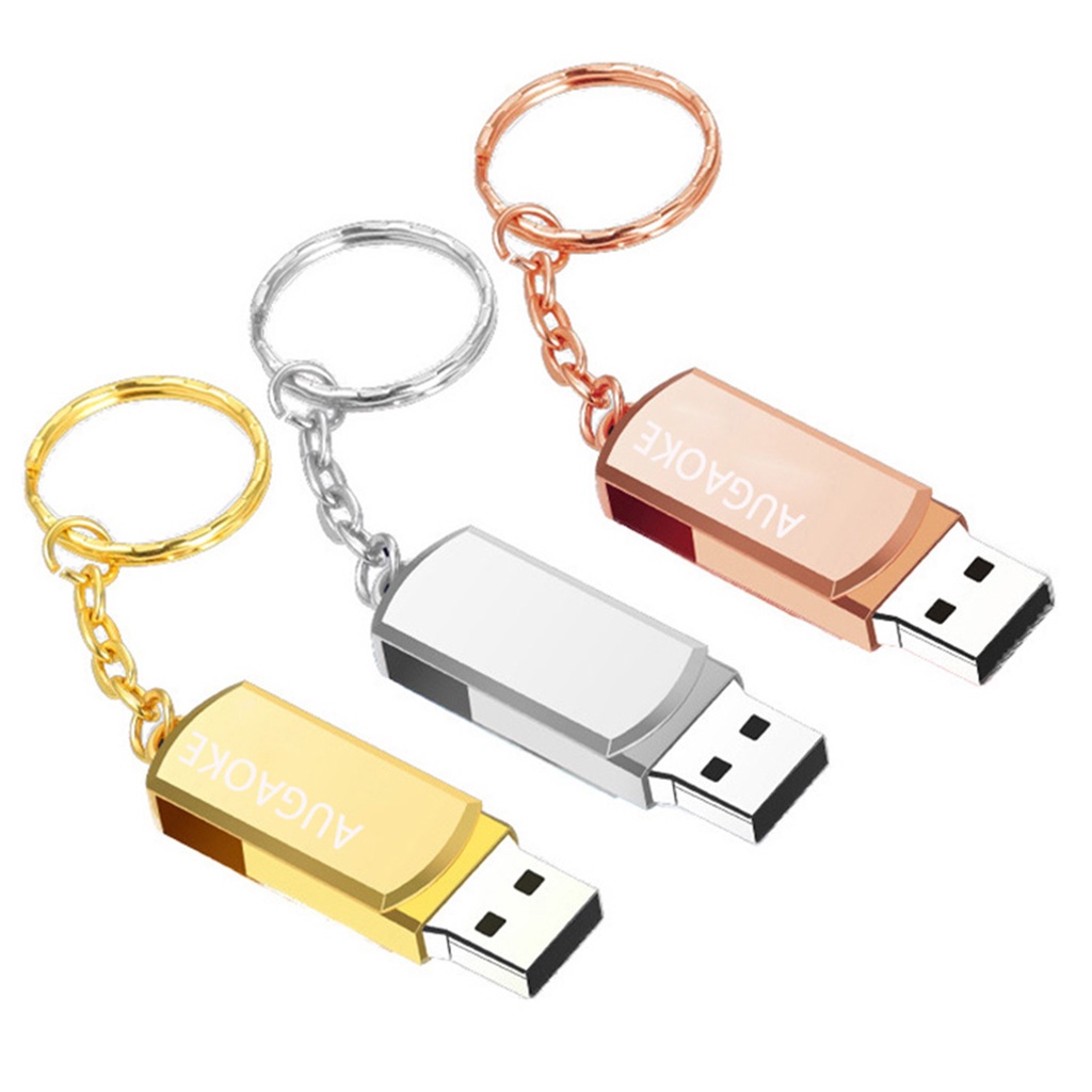 Flash Drive USB 3.0 Plug and Play Bahan Logam Tahan Air Kapasitas 512GB / 1TB / 2TB Untuk PC