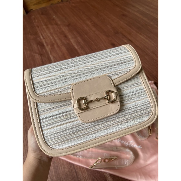 SNY x Aita Christina - Jackson Bag Nude Tweed - SNY the label