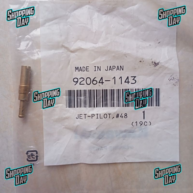 Pilot jet pj ukuran 48 ninja r ORIGINAL