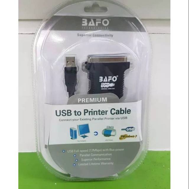 USB TO PRINTER BAFO / LPT PARALEL BAFO