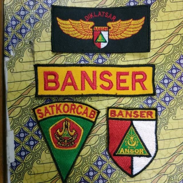 Atribut Banser bordir