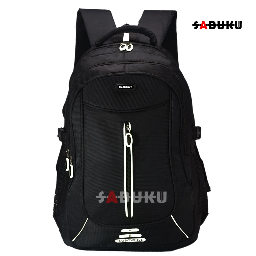 Tas Ransel Laptop Tas Punggung Pria Dan Wanita Backpack Jalan Unisex Korean Fashion - 142