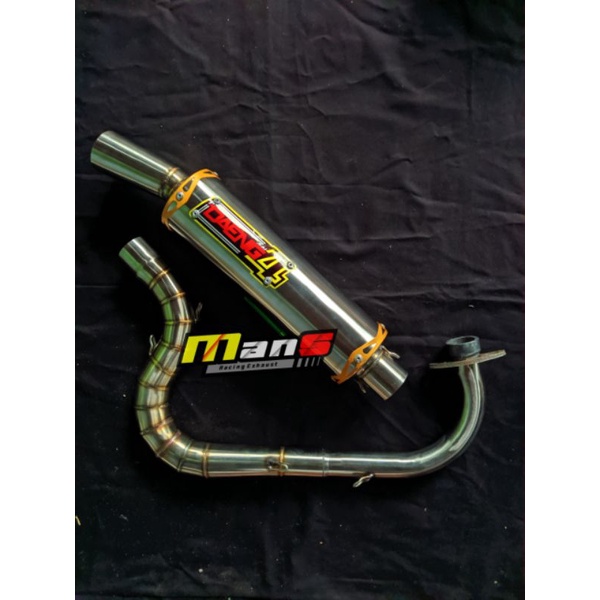 knalpot daeng cobra matic inlet 38 for mio sporty,mio j,mio gt,mio soul,soul GT,vario,beat,scoopy,inlet 38mm