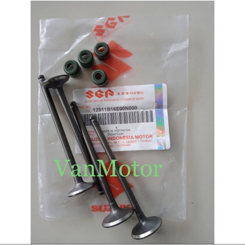 PAYUNG KLEP SEAL SIL KLEP SET SATRIA FU CARBU FU150 KARBU SUZUKI 1set 4pc PAYUNG KLEP 4pc SEAL KLEP