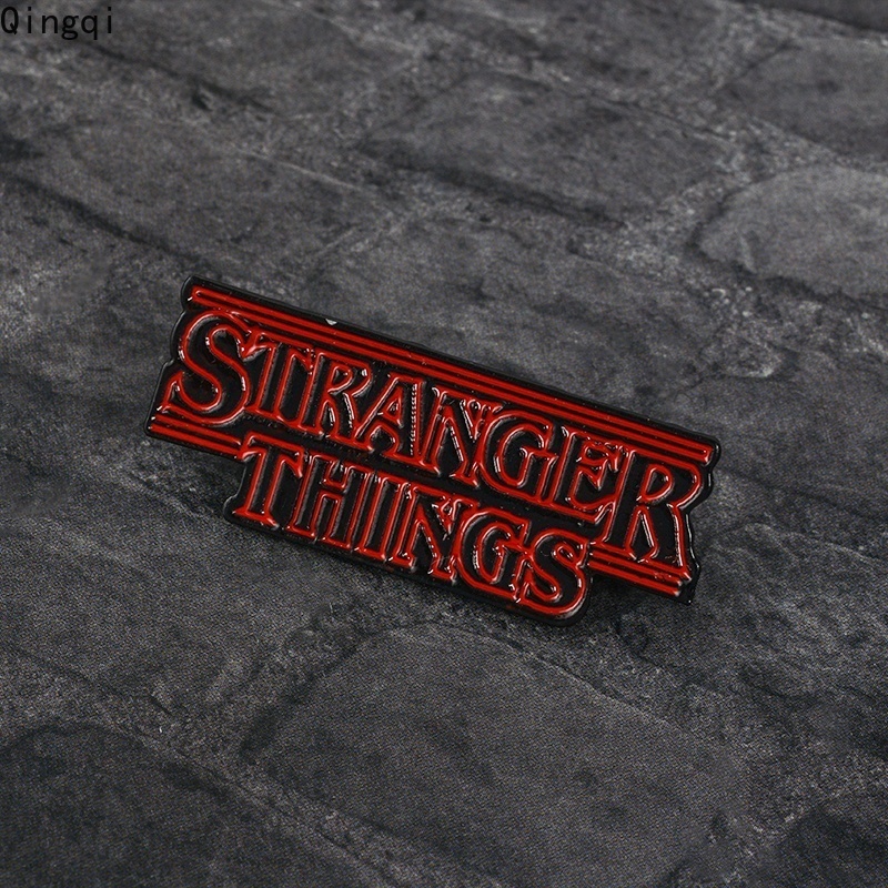 Pin Bros Enamel Desain Stranger Things Untuk Aksesoris Kerah