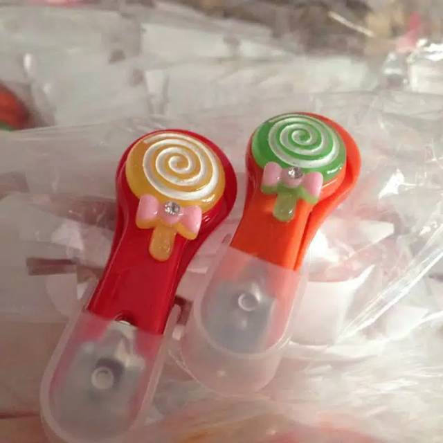 (STOK READY) GUNTING KUKU UNIK BENTUK LOLLYPOP