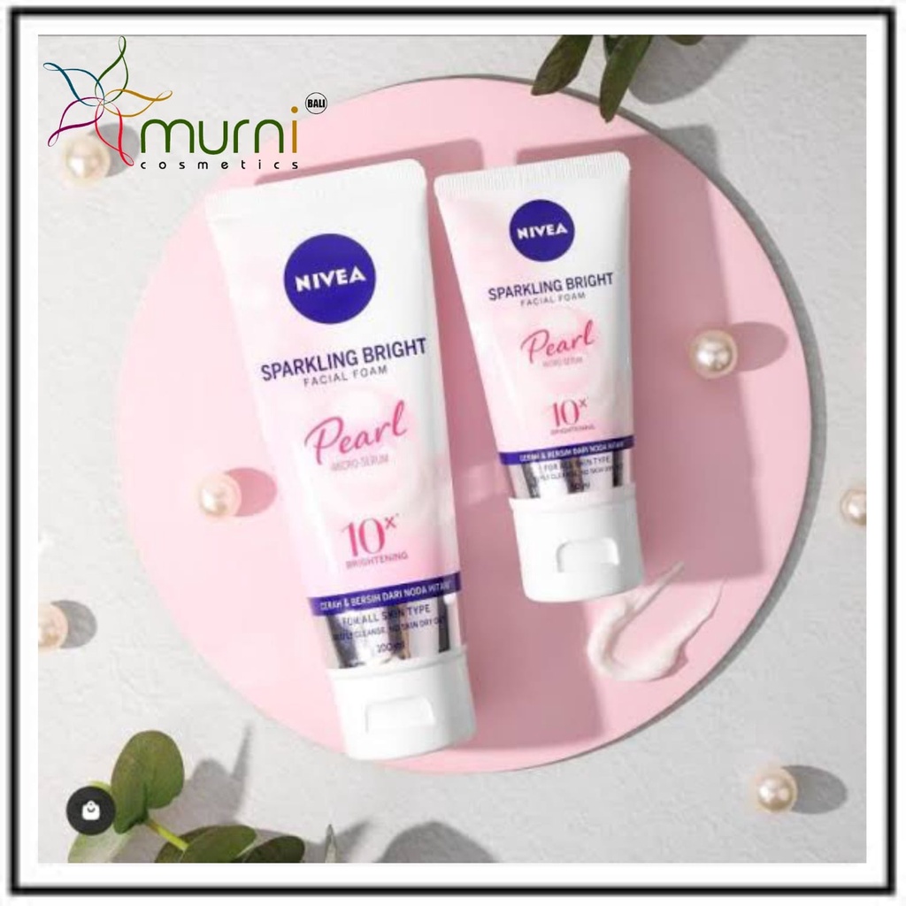 NIVEA SPARKLING BRIGHT FACIAL FOAM PEARL MICRO-SERUM