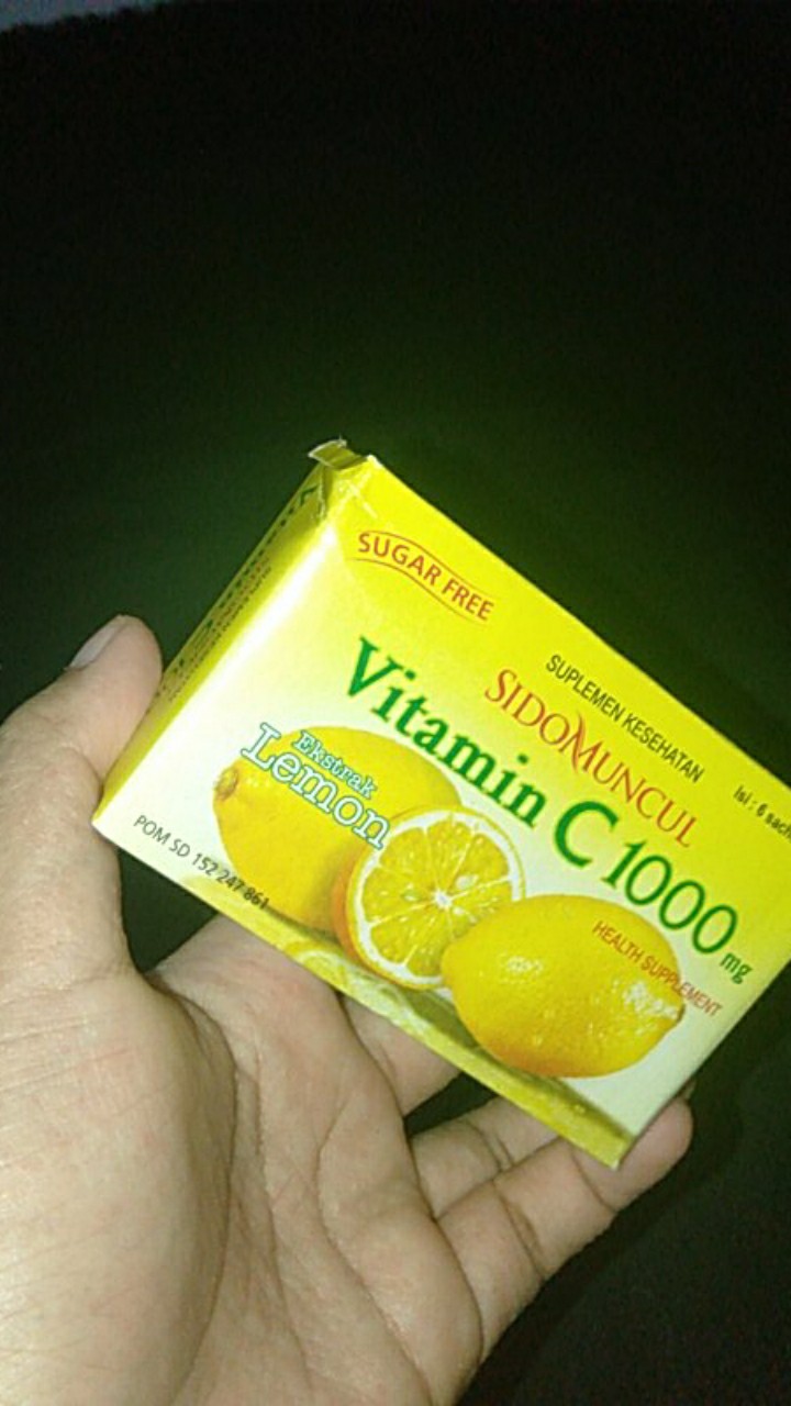 Sidomuncul Vitamin C 1000 Mg 3 Box Antioksidan Menjaga Daya Tahan Menghaluskan Kulit Shopee Indonesia