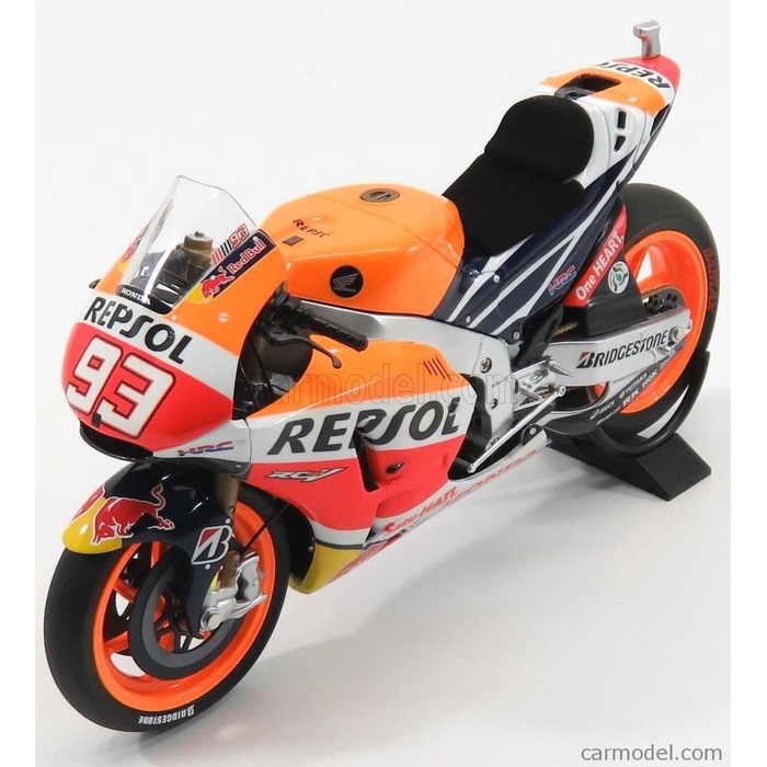 CODES0X-85 ☑Terbaru 1/12 MINICHAMPS HONDA RC213V REPSOL MARQUEZ GP 2015 MINIATUR MOTOR