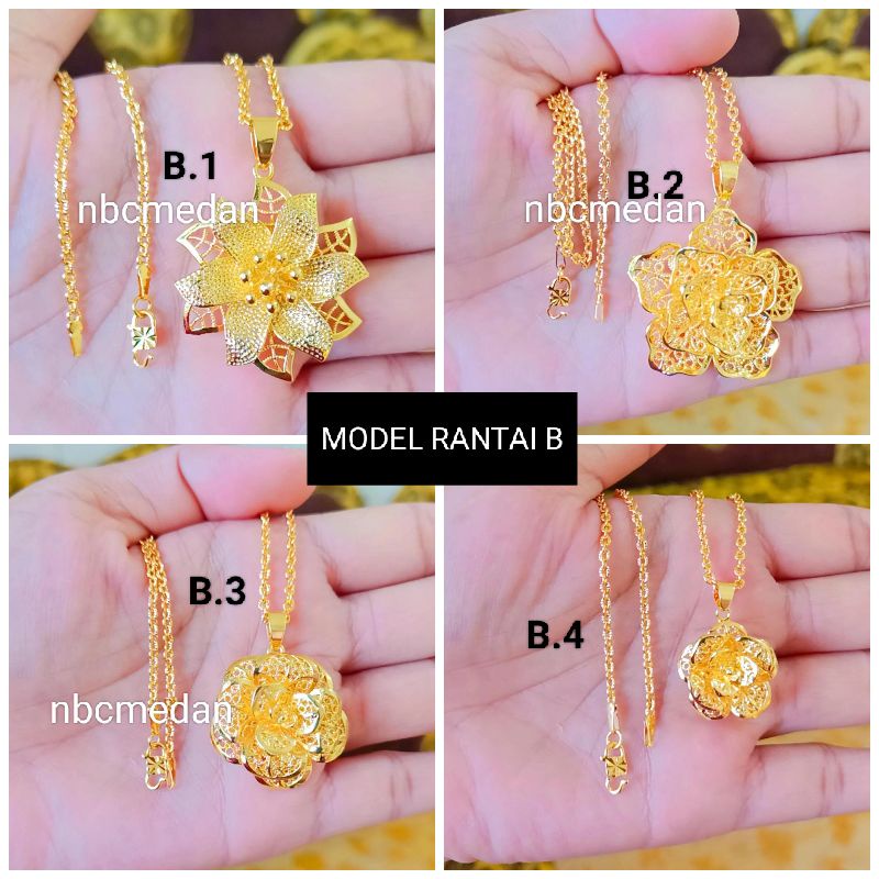 Kalung replika mas 24k