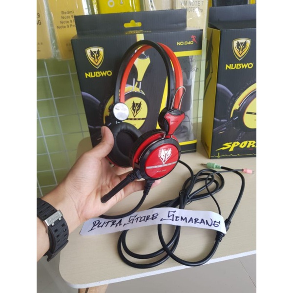 Headset Gaming Nubwo N040 Headphone Gaming Nubwo N040