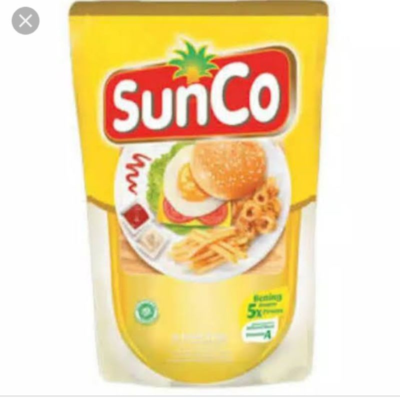 

Minyak goreng sunco 2liter