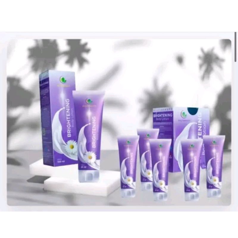 Brightening body lotion multibeauty