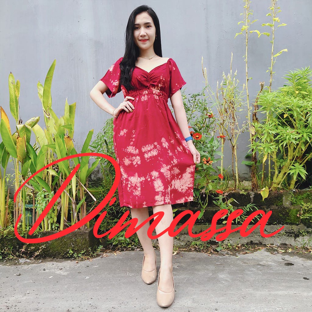 Dress Sara pendek - Baju Bali Premium/Daster Adem