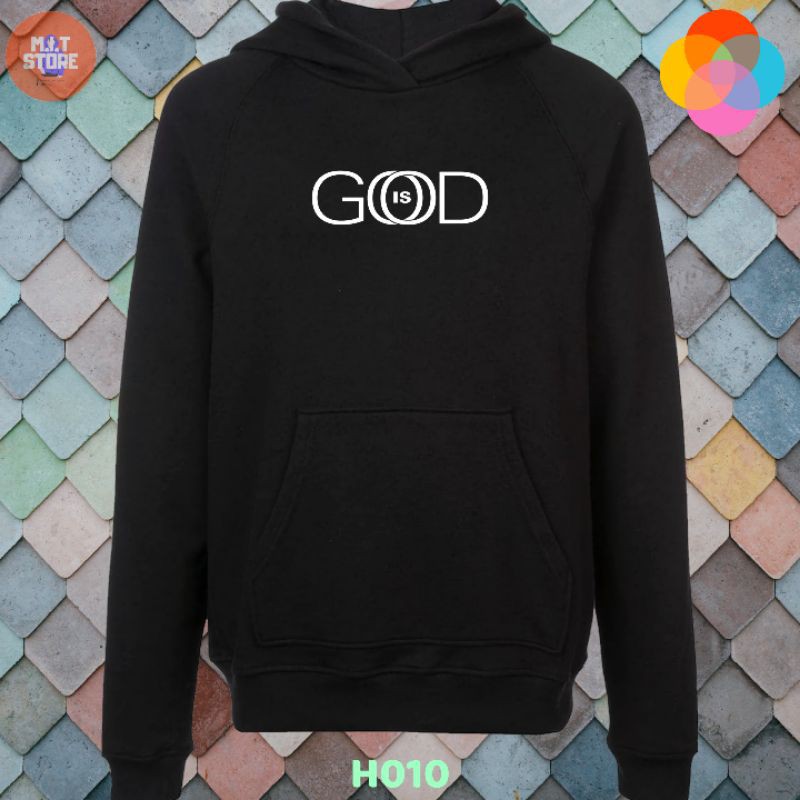 Hoodie Premium Hitam Rohani