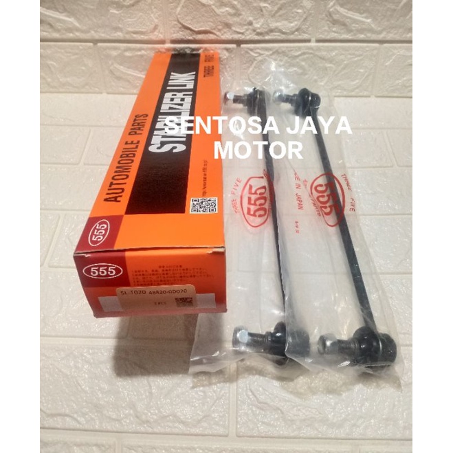 Link Stabil - Stabilizer Depan Yaris New Vios gen2 2003 2004 2005 2006 2007 2008 2009 2010 2011 2012 2013 555 Japan original 1pcs
