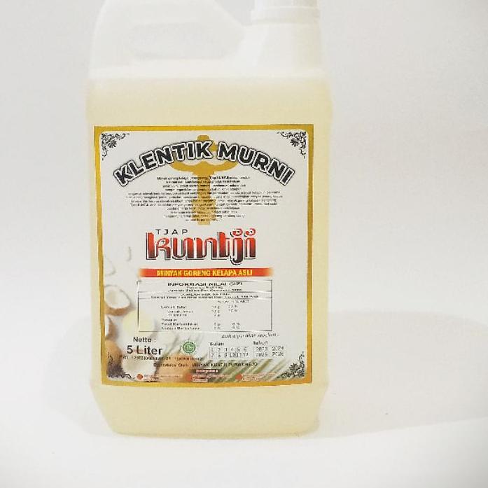 

DISCOUNT !!! 9.9 Minyak Klentik Alami Kuntji 5 Liter / Minyak Kelapa Murni 5000ml [KODE 13]