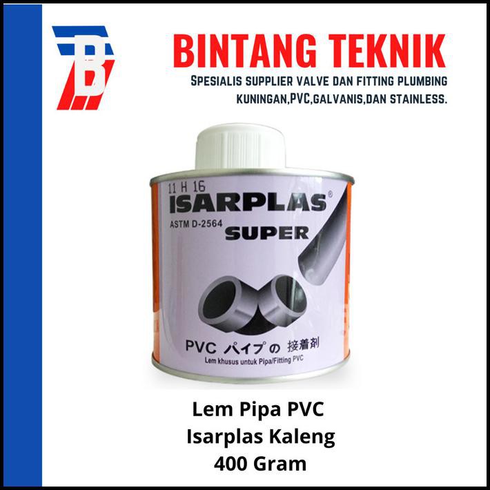 

Lem Pvc Isarplas Kaleng 400 Gram