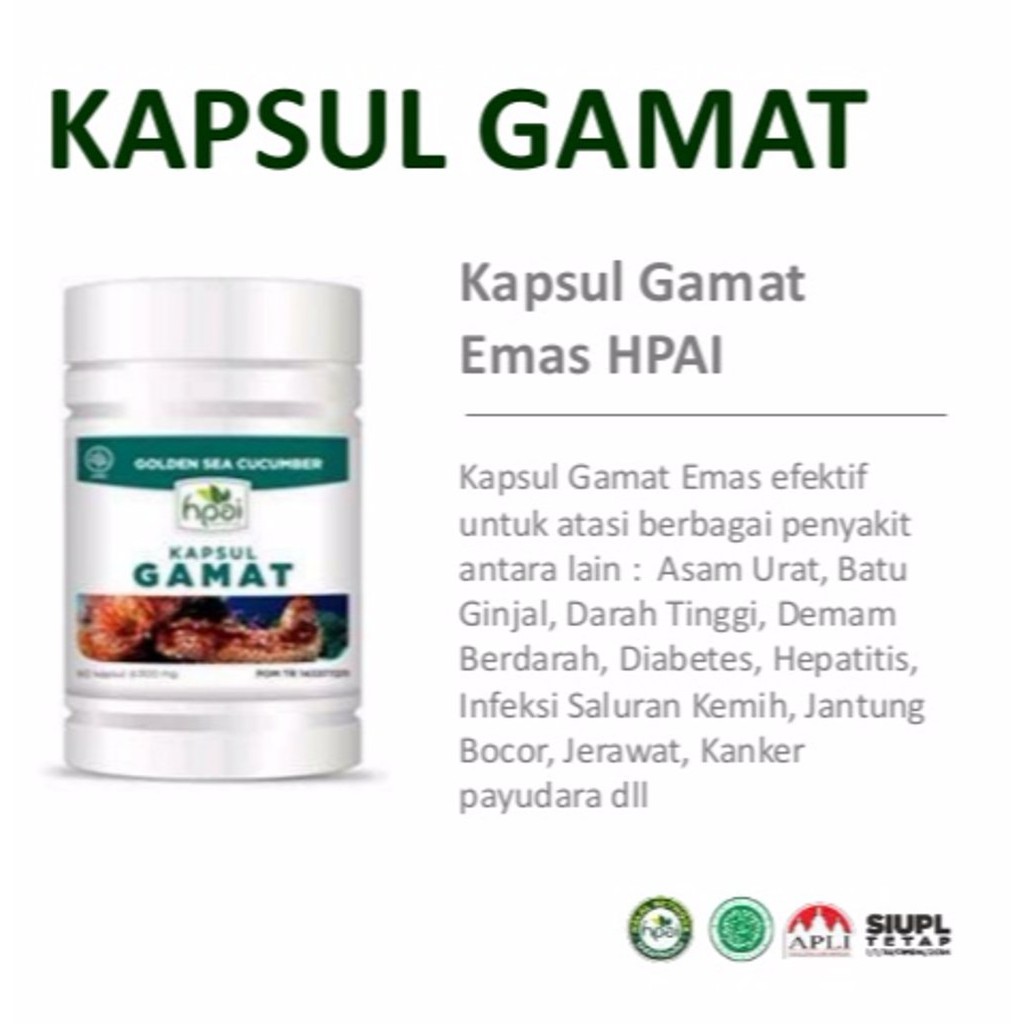 Jual KAPSUL GAMAT HNI HPAI r_m Shopee Indonesia