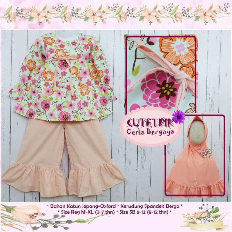Setelan Celana Cutetrik