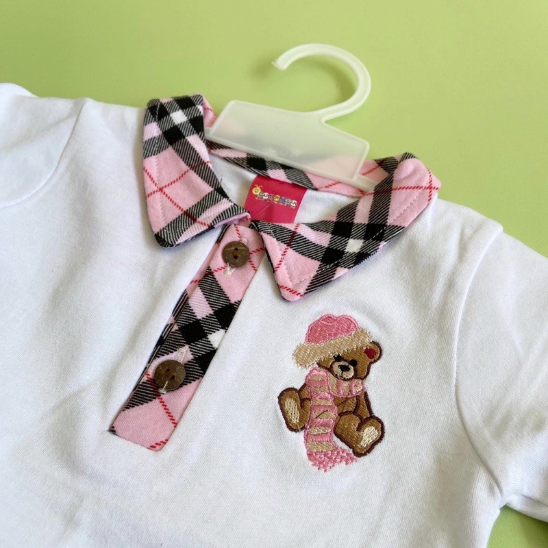 Baby Teddy Bear Dress Burberry (3-9 bulan)