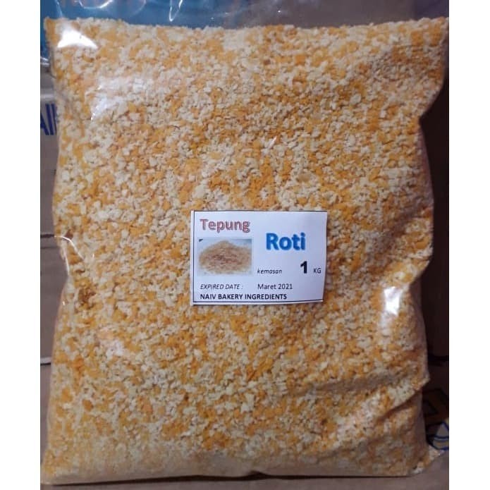 

b011tee Tepung Roti / Bread Crumb/ Panir 1Kg Da01D100