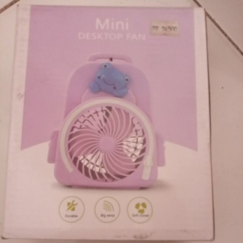 MINI DESKTOP FAN - MAINAN ANAK ANAK