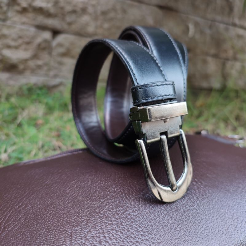 Sabuk Wanita Kulit Sintetis Tebal | Ikat Pinggang Wanita Kuat | Belt Wanita Premium