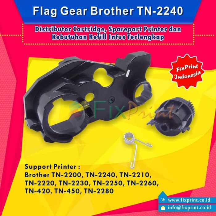 Flag Gear Brother TN-2240 TN-2210 TN-2220 TN-2230 TN-2250 TN-2260