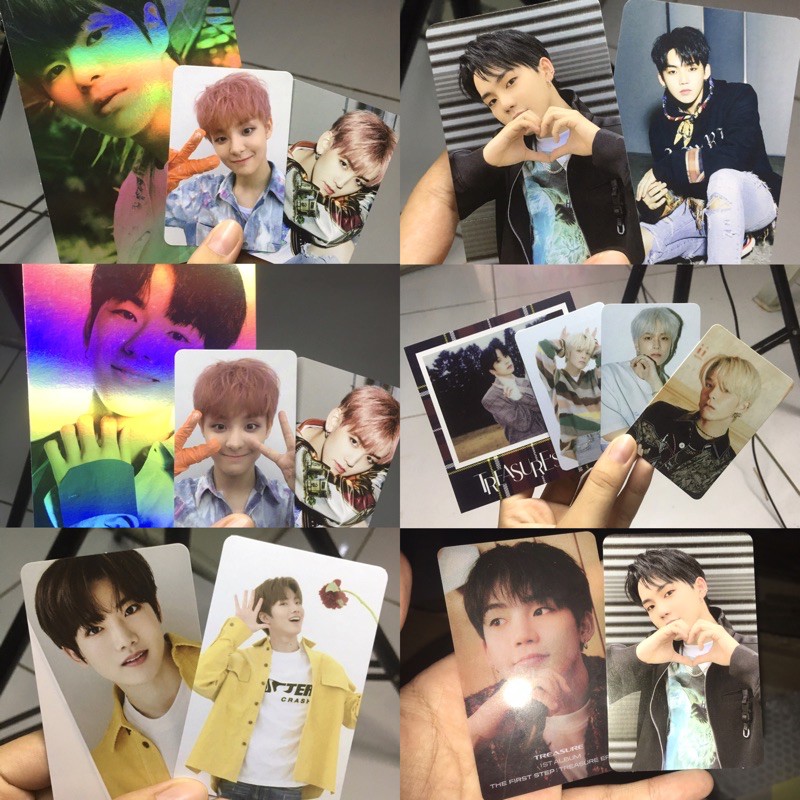 Photocard Hyunsuk synnara  sixkshop Jihoon ktown Junkyu Asahi baby ch1 ch2 FA mashiho asahi