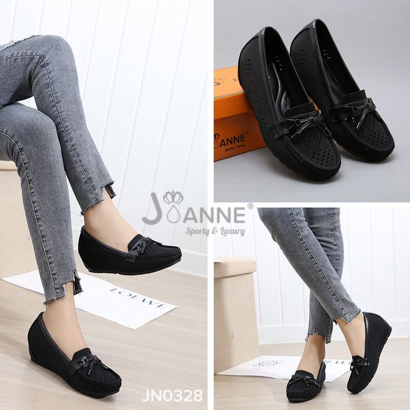 RESTOCK!! JOANNE Sepatu Wedges Shoes Import JN0328 [ORIGINAL BRAND]