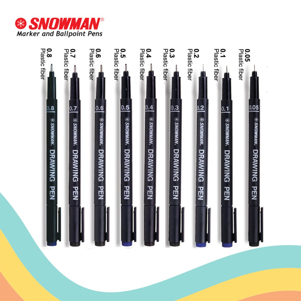 

DRAWING PEN SNOWMAN 0.05 - 0.8 (1 PCS)