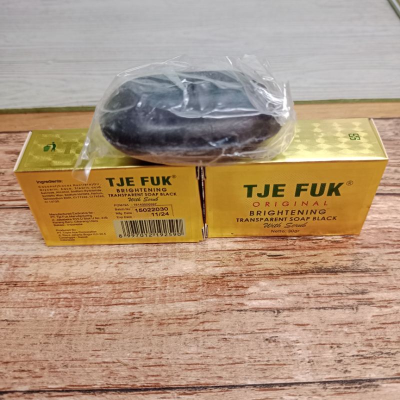 Sabun Tje Fuk Original (Hitam)