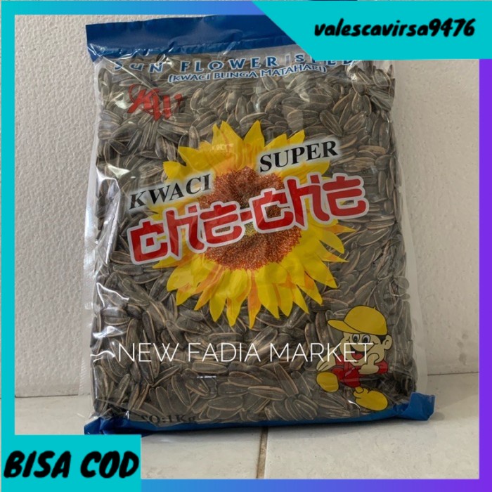 

⭐BISA COD⭐ Kwaci Super Bunga Matahari Che-Che 1kg
