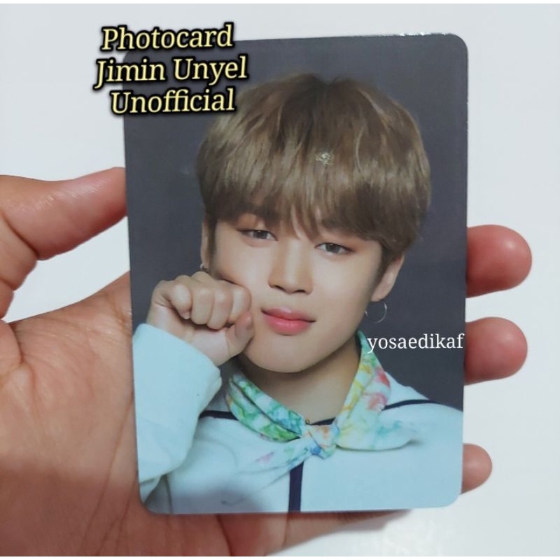 UNOFFICIAL PHOTOCARD PC JIMIN UNYEL MINYAK TELON SOWOOZOO 8