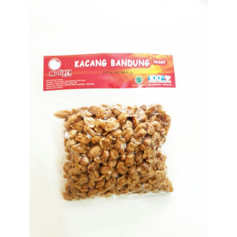 

Kacang Bandung MUTIARA SNACK Kacang Tanah Goreng Tepung