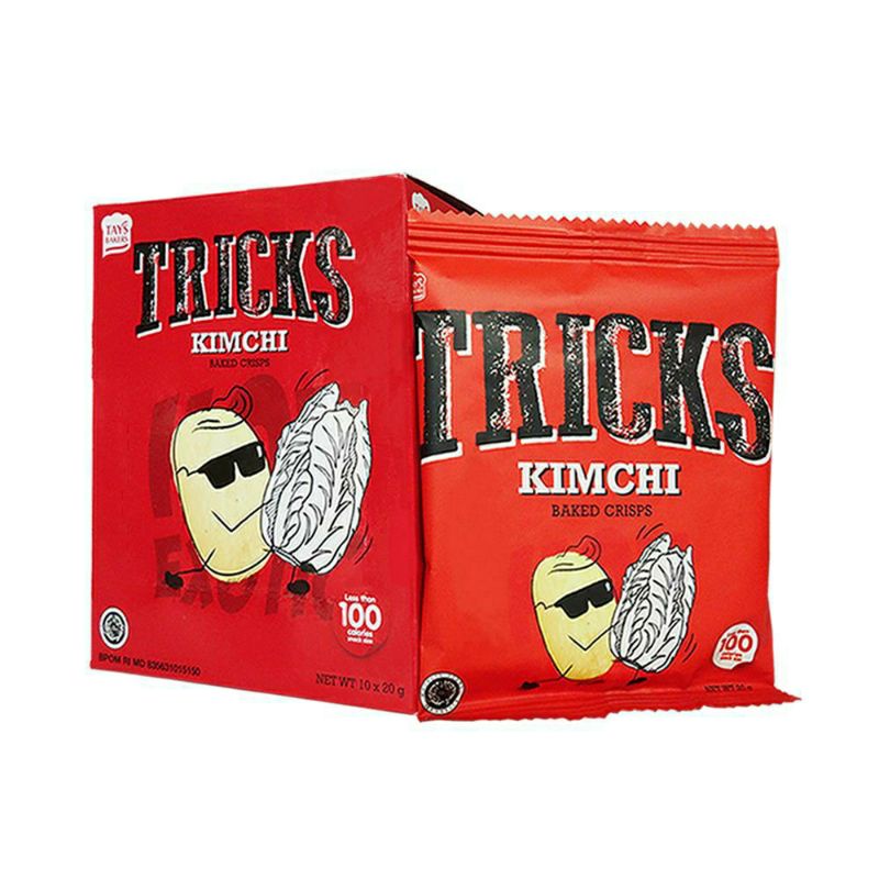 

TRICKS Snack Potato Rasa Kimchi Korea/Asian BBQ (18gr)