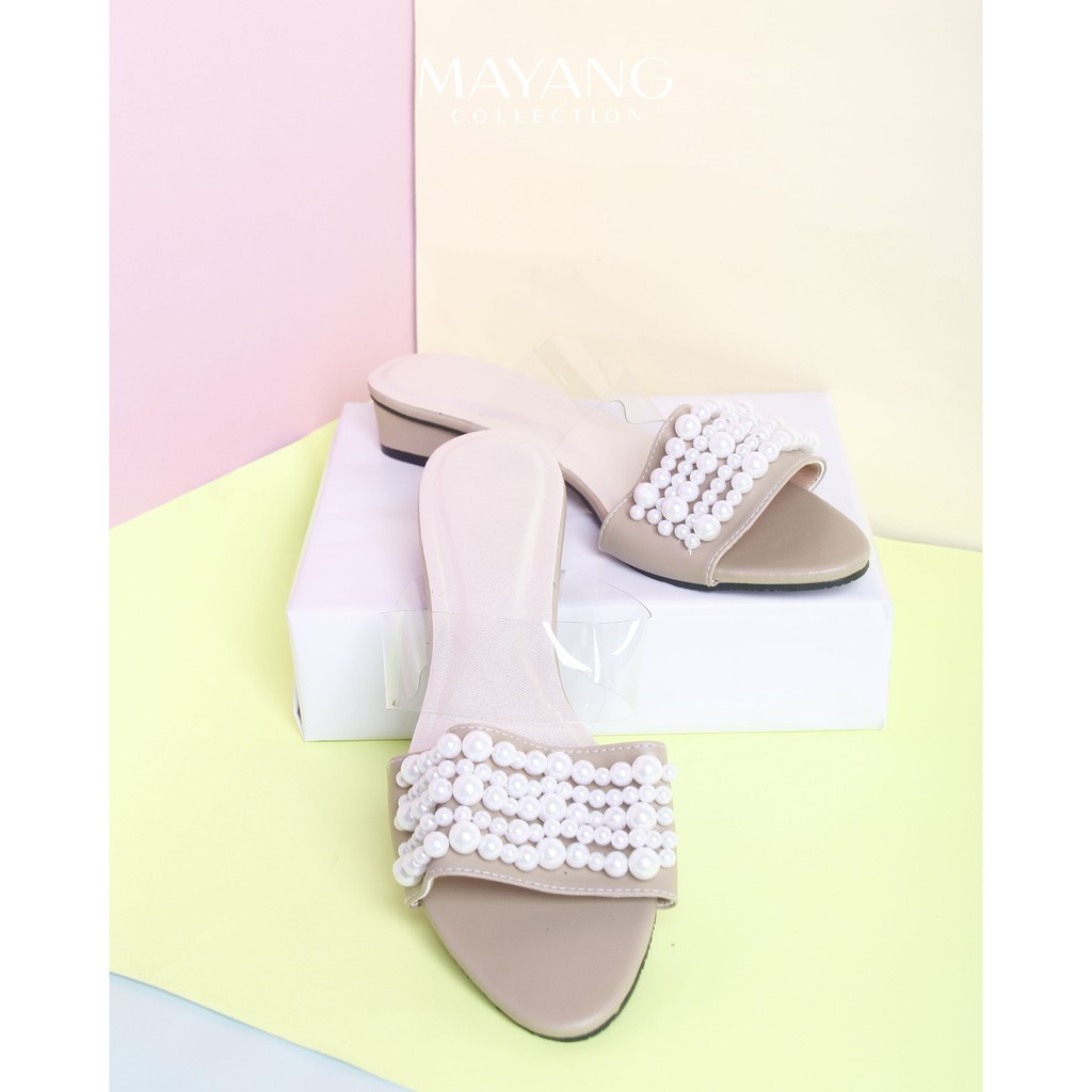 SAMIRA SANDAL  MUTIARA BAHAN NYAMAN  SANDAL  WANITA  