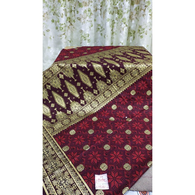 BAHAN BATIK PRADA MOTIF SONGKET PALEMBANG